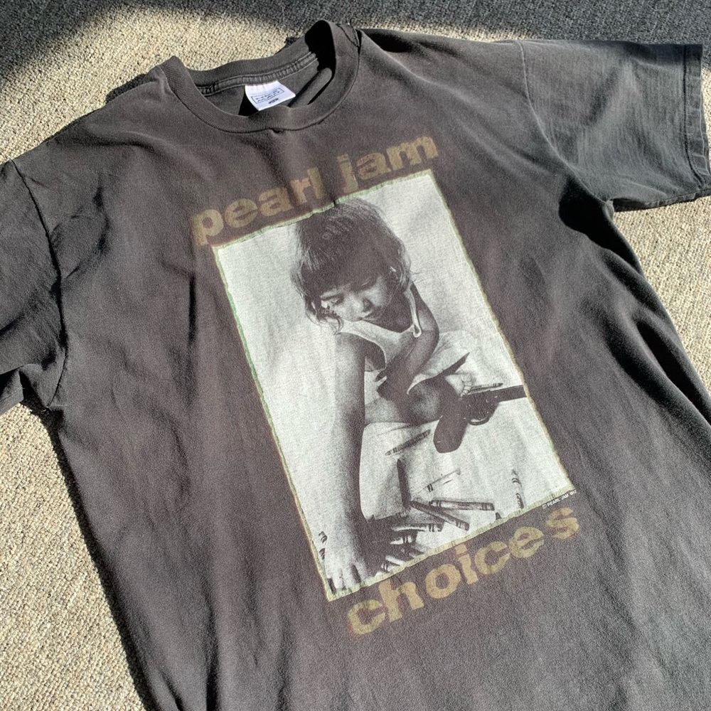 1992 Pearl Jam Choices Vintage Tee
